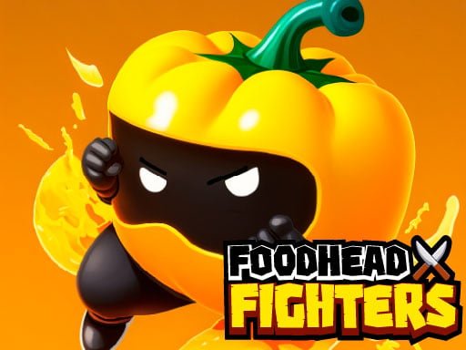 Image of an irate yellow capsicum showcasing its fighting spirit with animated eyes for FoodHead Fighters game.