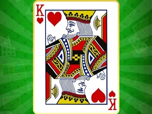 Image of a classic King playing card with a crown, ready to be dealt in the thrilling world of Solitaire King Game online. Unleash your inner card shark and reign supreme!